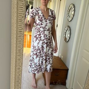 Wayf floral midi dress